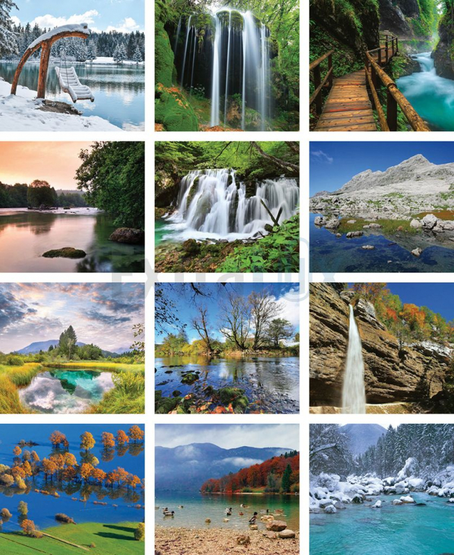 KOLEDAR VODE NA SLOVENSKEM  2026