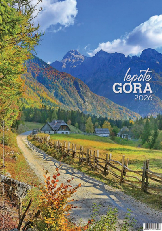 KOLEDAR LEPOTE GORA 2026