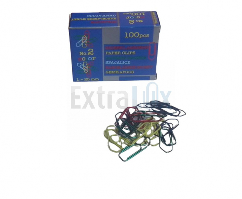 SPONKE PAPIRNE NIKO ŠT.2 (25MM) BARVNE 100/1