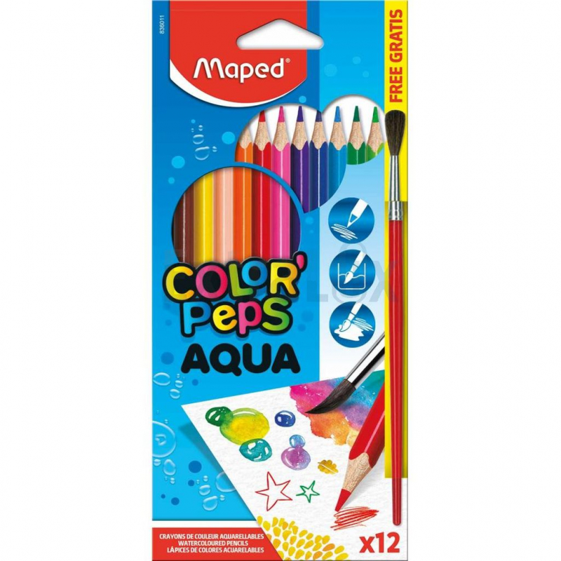 BARVICE MAPED COLOR PEPS AQUA 12/1