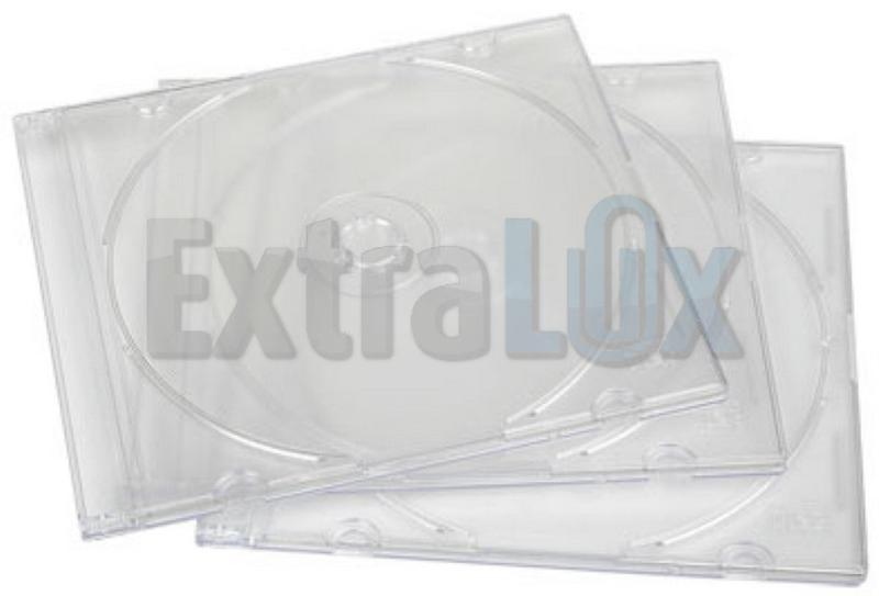 ŠKATLA ZA CD/DVD SLIM CASE 5MM CLEAR PROZORNA 1/1 56621