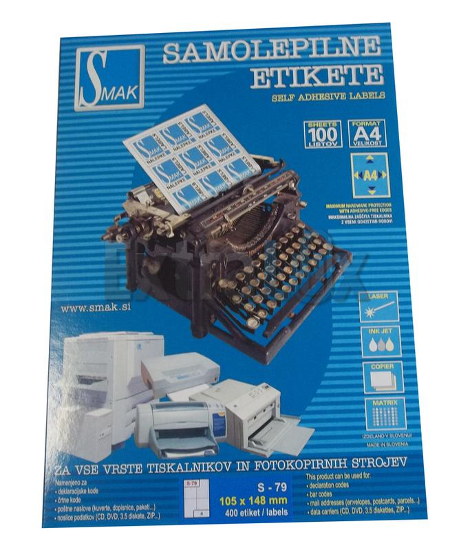ETIKETE SMAK S-79 105X148 1/100