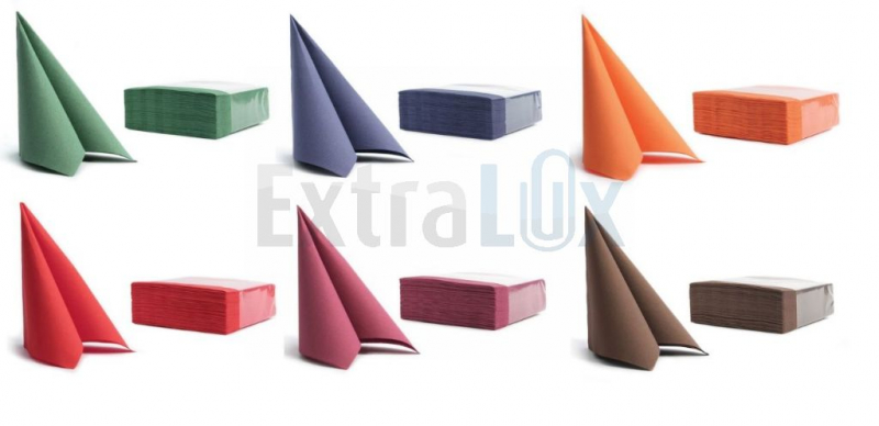 SERVIETI ENOSLOJNI AIRLAID INTENZIV 40X40 50/1