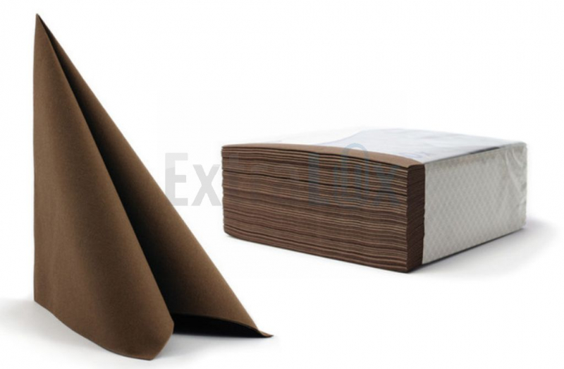 SERVIETI ENOSLOJNI AIRLAID INTENZIV 40X40 50/1