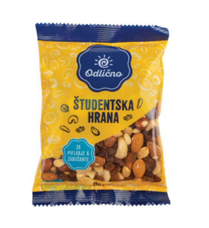 ŠTUDENTSKA HRANA, ODLIČNO, 250G