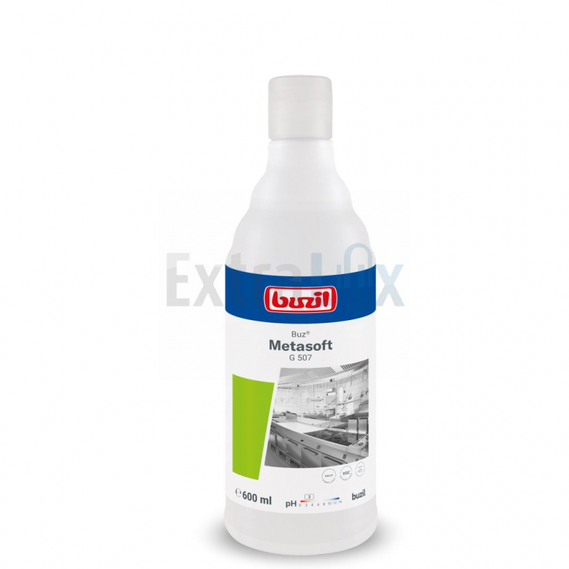 ČISTILNO MLEKO ZA NERJAVEČE POVRŠINE BUZ METASOFT, 600ML