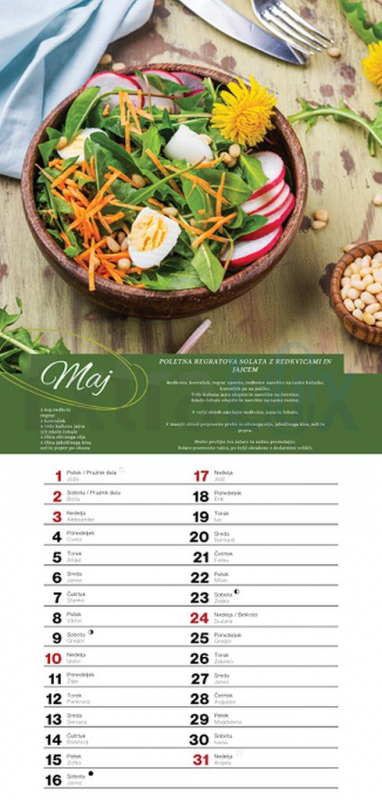 KOLEDAR KULINARIKA  2026