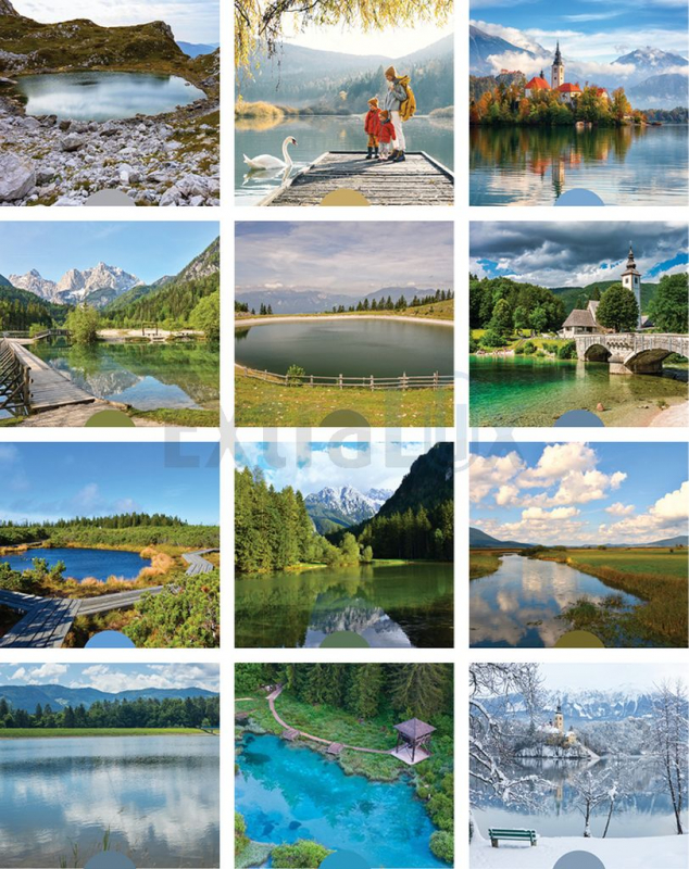 KOLEDAR SLOVENSKA JEZERA  2026