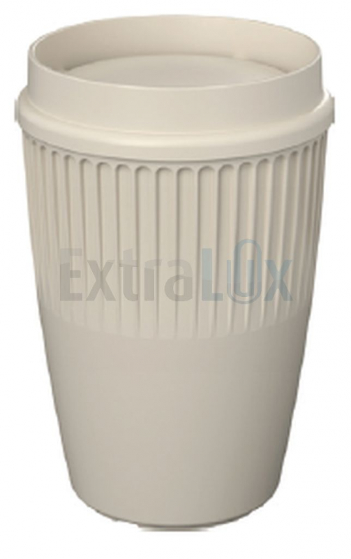 LONČEK Z MOŽNOSTJO PITJA NA VSEH STRANEH IZ RECIKLIRANE PLASTIKE