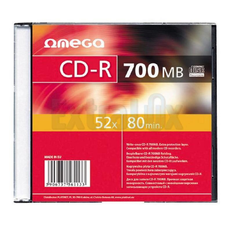 CD-R NN 700MB 80MIN 52X SLIM 1/1