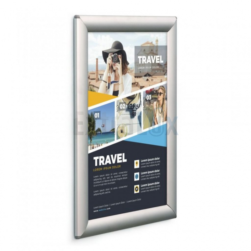 OKVIR STENSKI A4 25MM PROFIL, KLIP KLAP