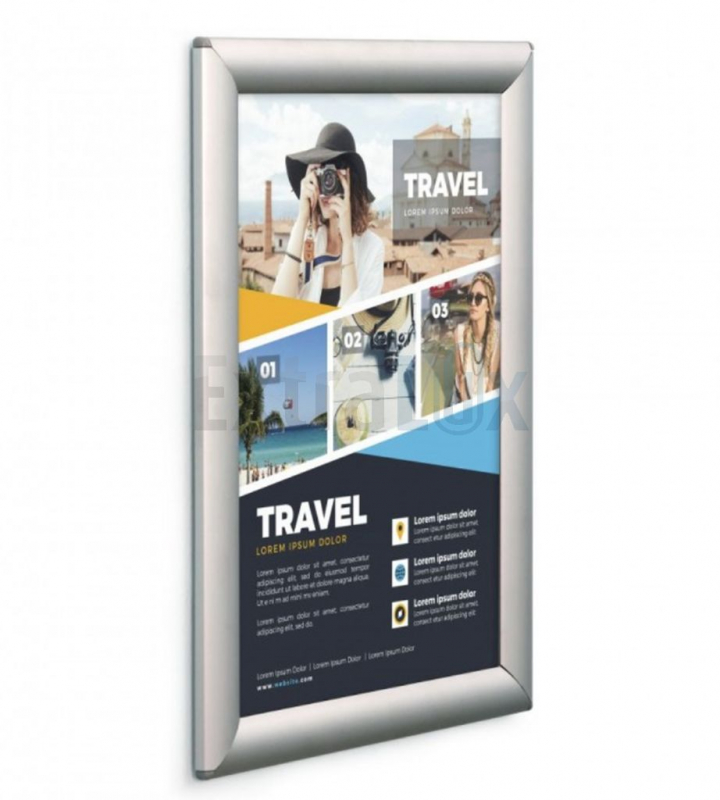 OKVIR STENSKI A4 25MM PROFIL, KLIP KLAP