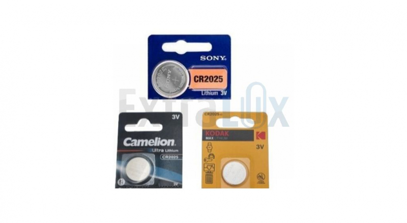 BATERIJA GUMB CR2025 3V
