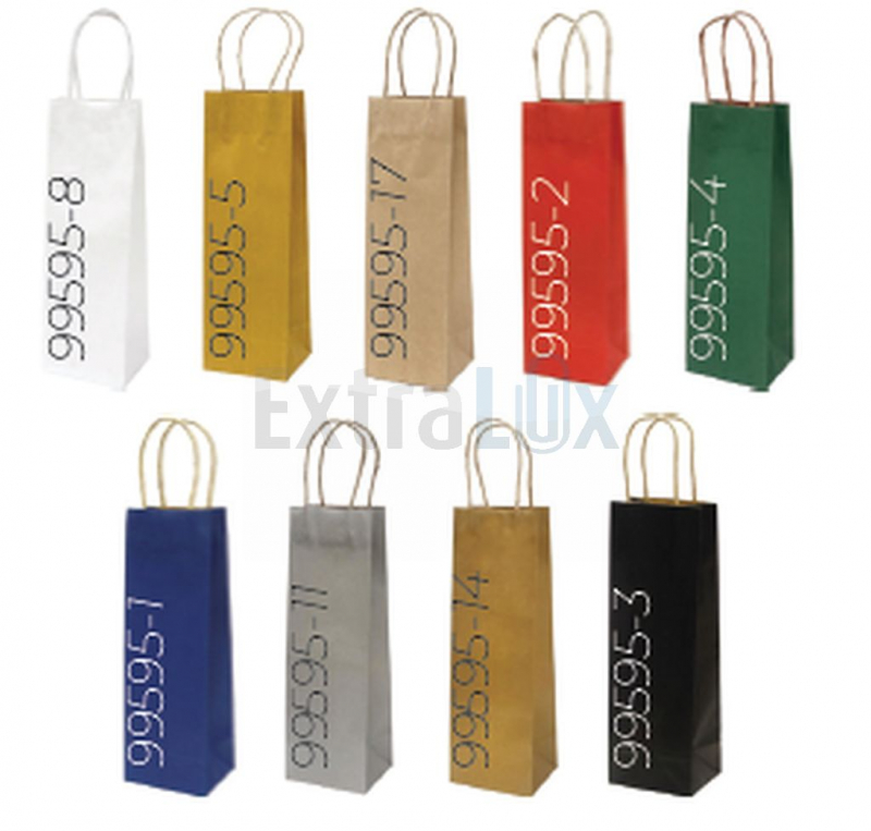 VREČKA DARILNA EKO ZA STEKLENICE 13,8x36x10