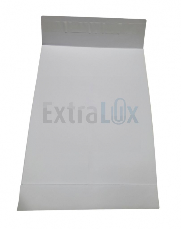 VREČKA B4/4 250X353X40 SI BD BELA KRIŽNO DNO 130G (KODA 138)