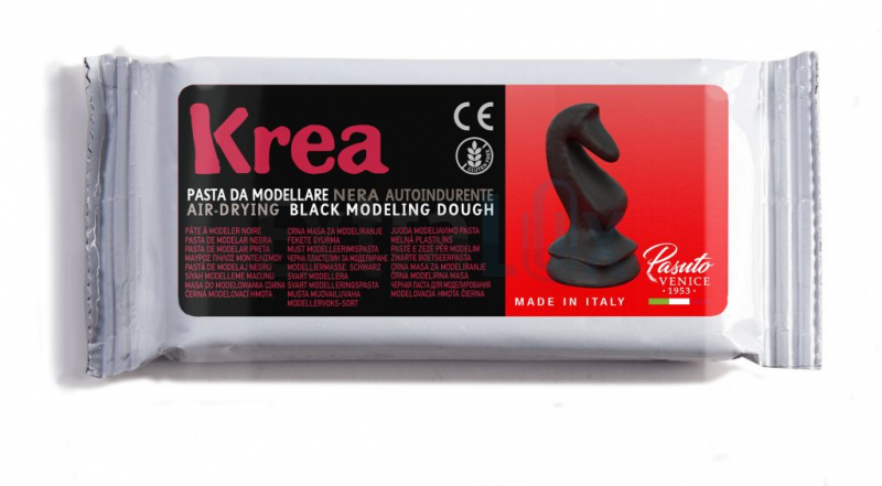 MODELIRNA MASA KREA ART. 0620 ČRNA 500G