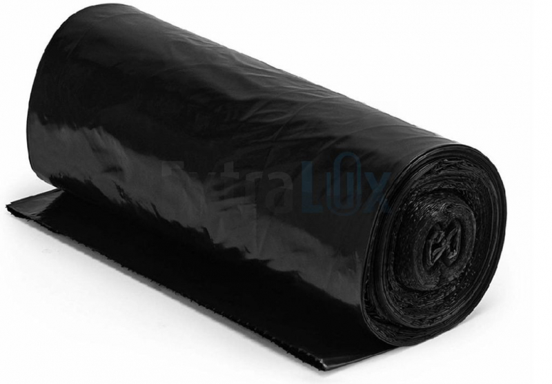 VREČKE ZA SMETI 400x900 40L LDPE MOČNE ČRNE 25/1