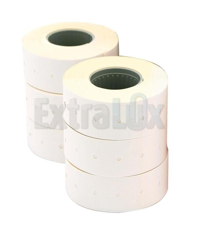 ETIKETE APLI 21X12 ZA ENOREDNI NUMERAT. BELE PERMANTNE 1/1000 AP100910 (1/6)