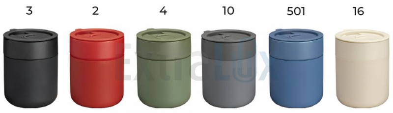 KERAMIČNA SKODELICA S SILIKONSKO PREVLEKO Z DRSNIM ODPIRANJEM