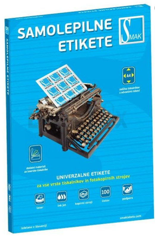 ETIKETE SMAK S-46 70X37 MODRE 1/100