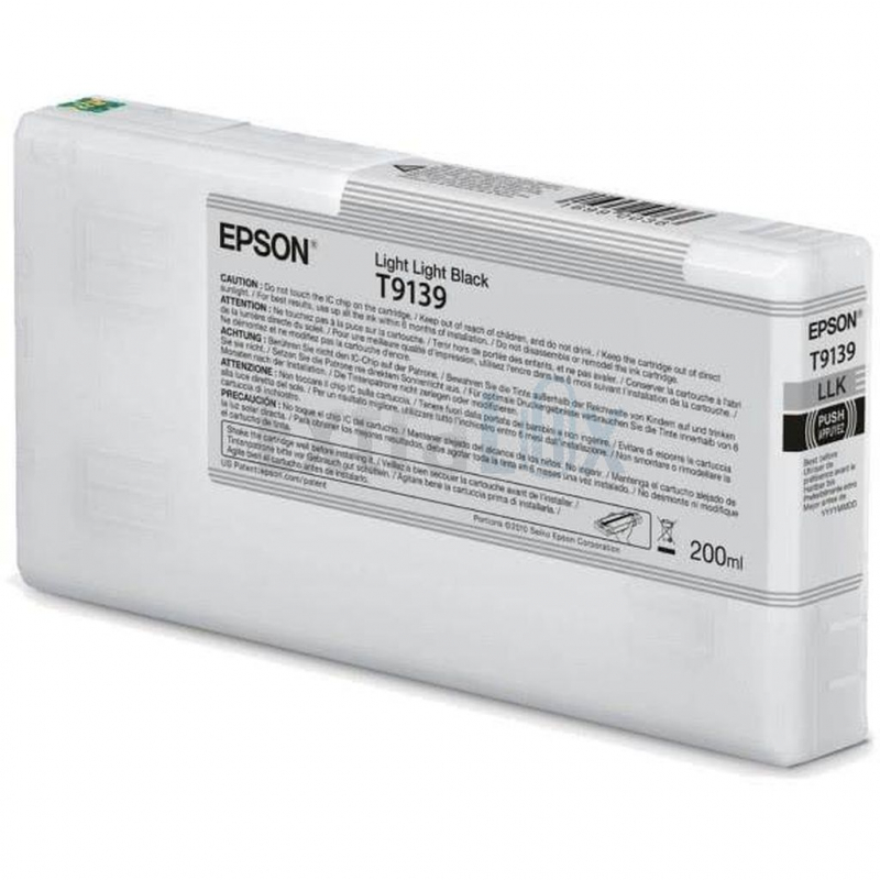 EPSON ČRNILO C13T913900 LIGHT LIGHT BLACK ZA SURECOLOR SC-P5000/P5000; VIOLET/P5