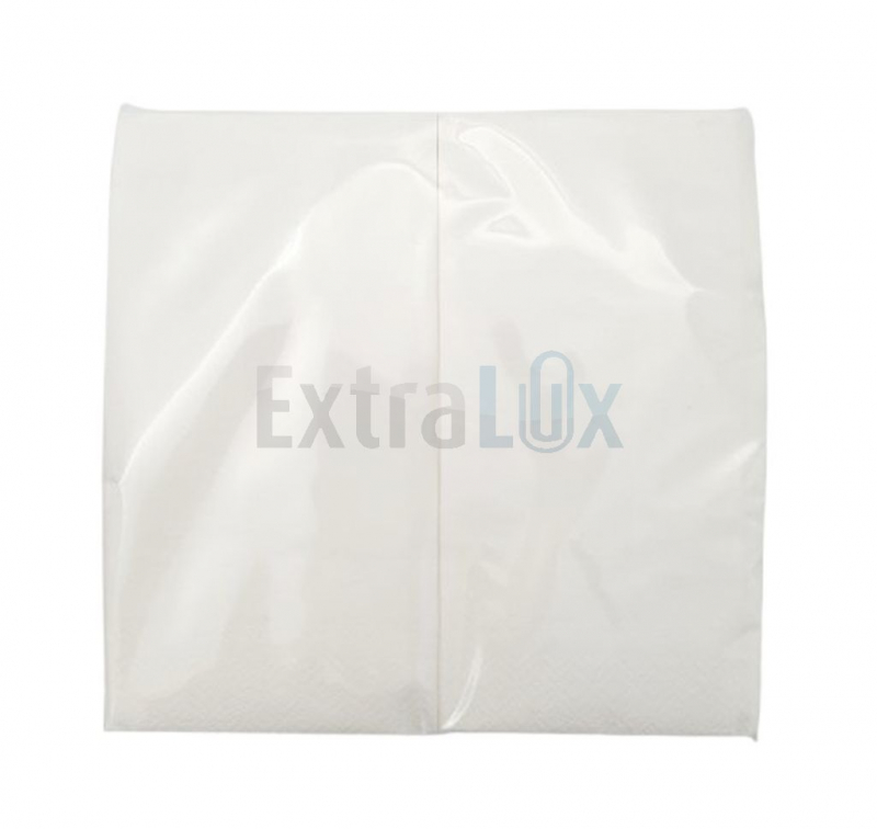 SERVIETI DVOSLOJNI TISSUE BELI 33X33 Z1/8 60x1/50