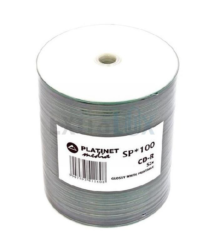 CD-R 700MB 52X PMPG100 GLOSSY PRINTABLE 1/100