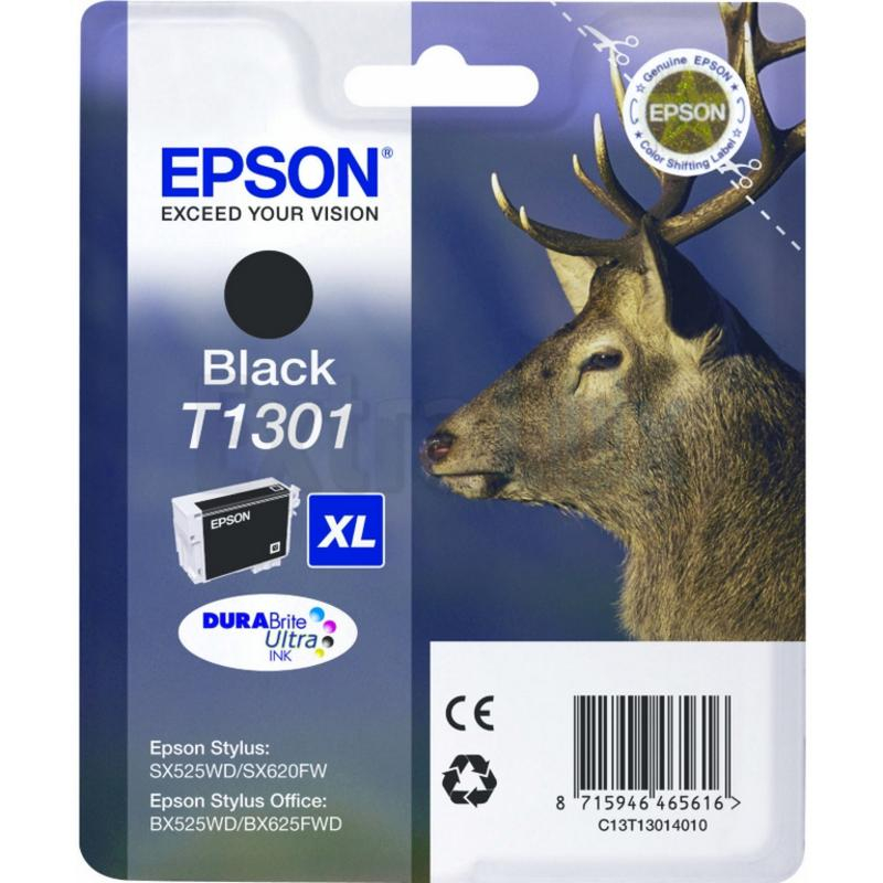 EPSON ČRNILO C13T13014012 BLACK ZA STYLUS BX525WD