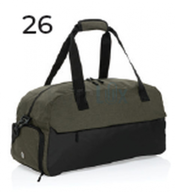 TORBA POTOVALNA, PRIMERNA ZA ŠPORT IZ RECIKLIRANEGA POLIESTRA