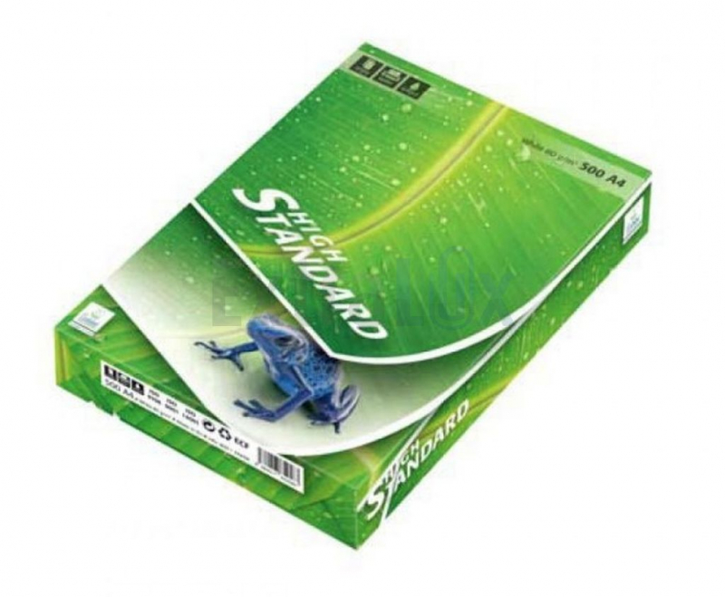 FOTOKOPIRNI PAPIR A4 80G HIGH STANDARD 500/1