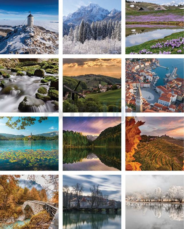 KOLEDAR LEPOTE SLOVENIJE 2026