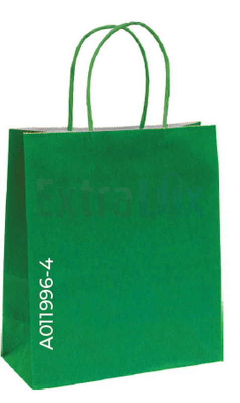 VREČKA DARILNA EKO VELIKA 35x26x10 ZNOTRAJ BELA