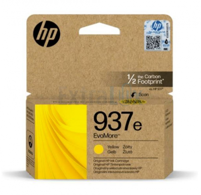 HP ČRNILO 4S6W8NE ŠT.937e YELLOW ZA OFFICEJET 9720/9730/9110b/9120b/9130b 1,65K