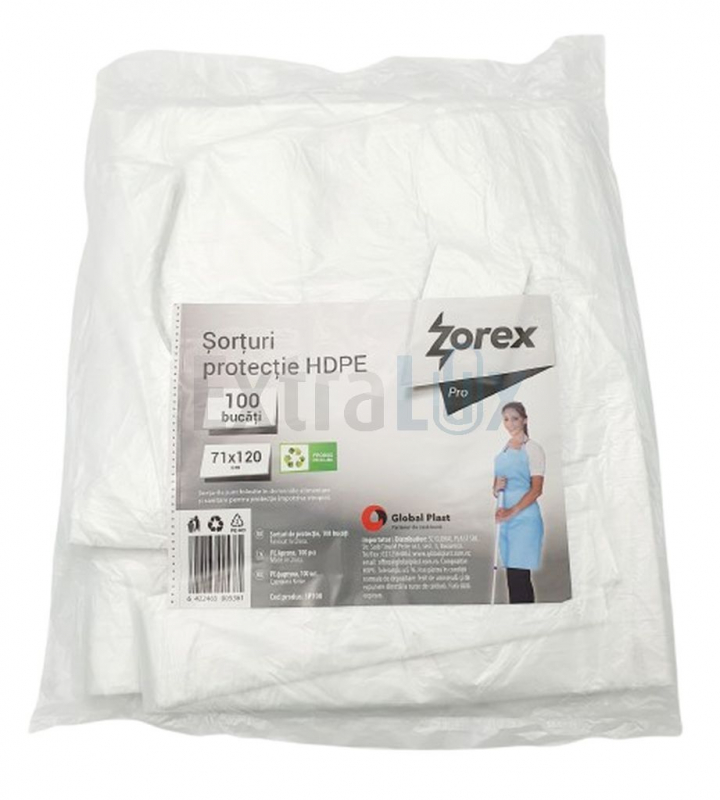 PREDPASNIK PVC 71X120 CM ZA ENKRATNO UPORABO 100/1