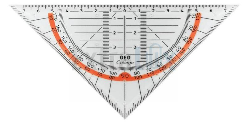 GEOTRIKOTNIK ARISTO GEOCOLLEGE TRIKOTNIK AR23001 16CM