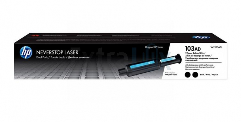 HP TONER W1103AD BLACK ŠT.103AD ZA NEVERSTOP LASER 1000; MFP 1200 2x2,5K