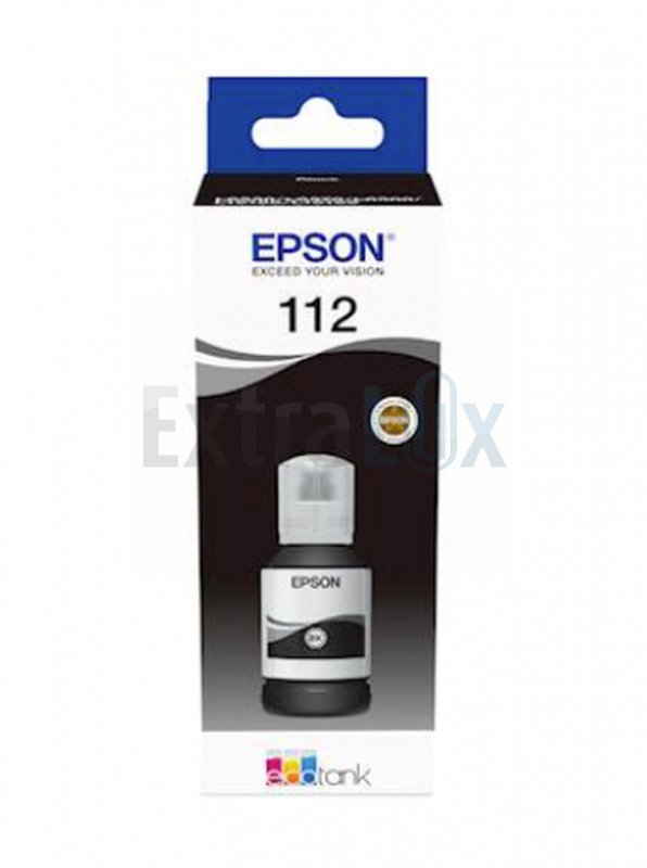 EPSON ČRNILO C13T06C14A 112 PIGMENTNO ČRNA STEKLENIČKA