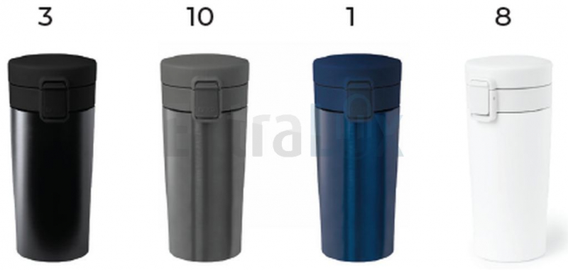 TERMO LONČEK Z DVOJNO STENO IZ NERJAVEČEGA JEKLA