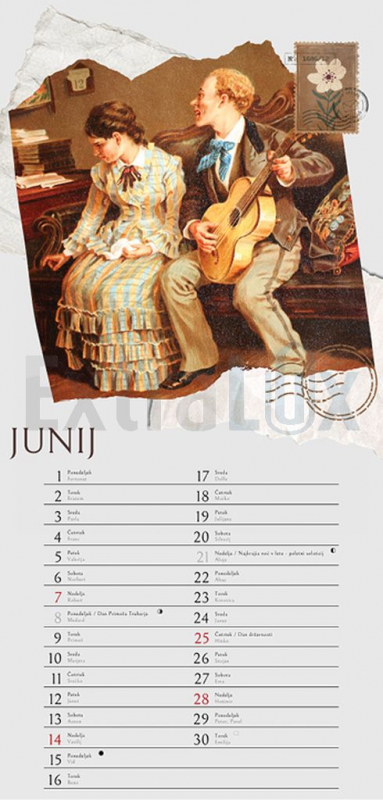 KOLEDAR STARE RAZGLEDNICE-OZKE  2026