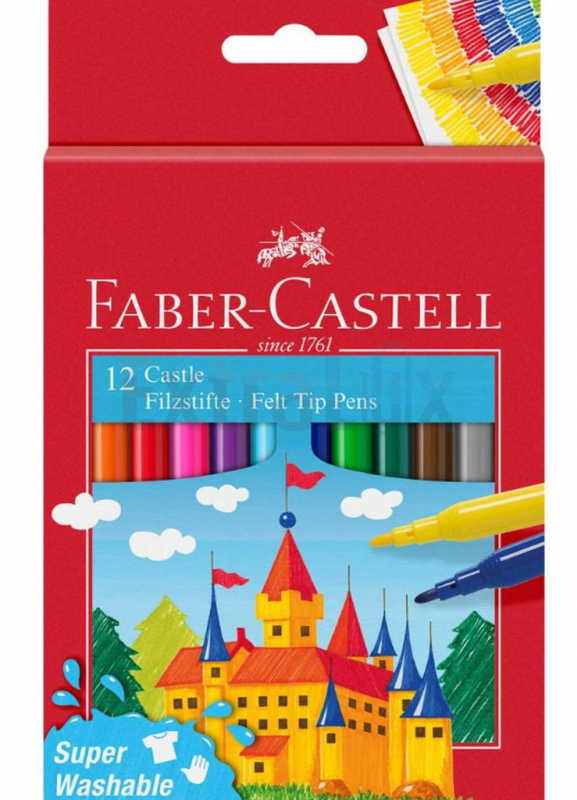 FLOMASTRI FABER-CASTELL ŠOLSKI 1/12