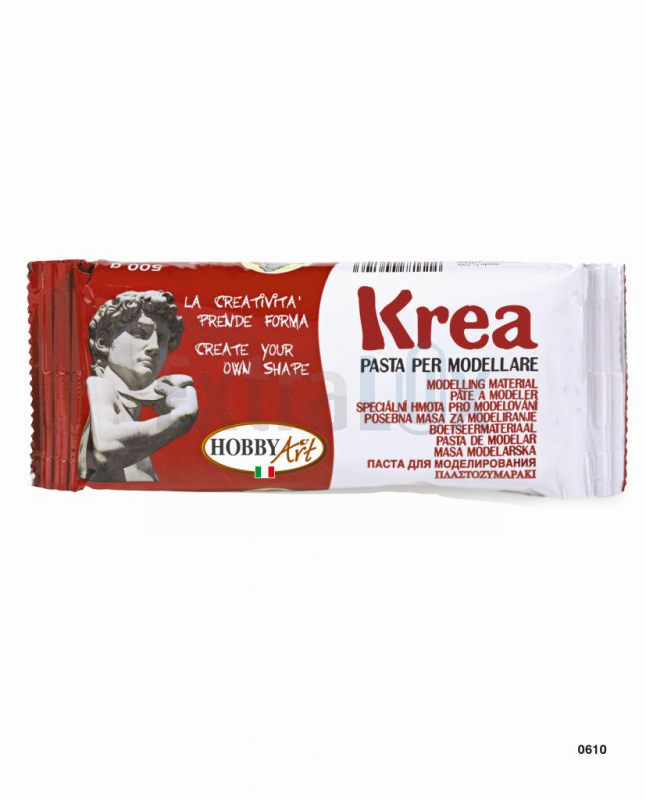 MODELIRNA MASA KREA ART. 610 BELA 500G