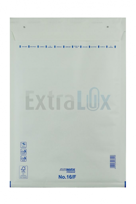 VREČKA OBLAZINJENA ŠT.6 F/16 22X33 BELA