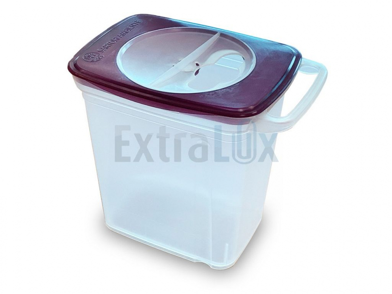 KOŠ ZA ODPADNE BATERIJE URBA 3L, 14,9X22,2X20 CM, S POKROVOM, SA-3-URBA-BAT