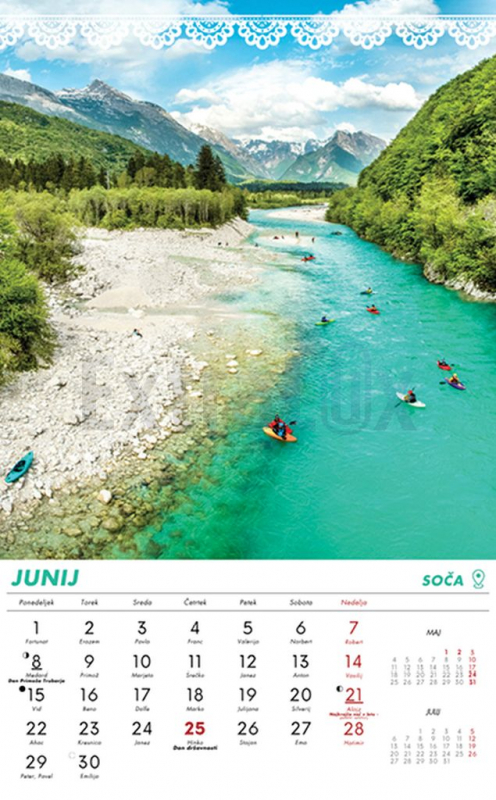 KOLEDAR SLOVENIJA  2026