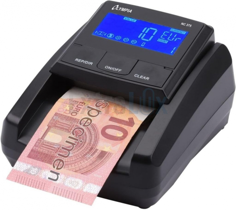 DETEKTOR IN ŠTEVEC BANKOVCEV OLYMPIA NC 375, 947730375