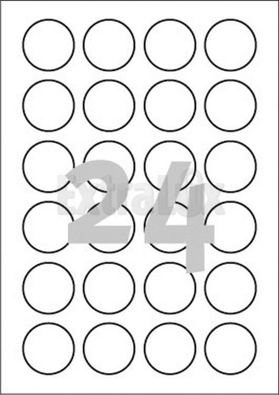 ETIKETE AVERY ZWECKFORM L3415 FI 40MM BELE 100/1