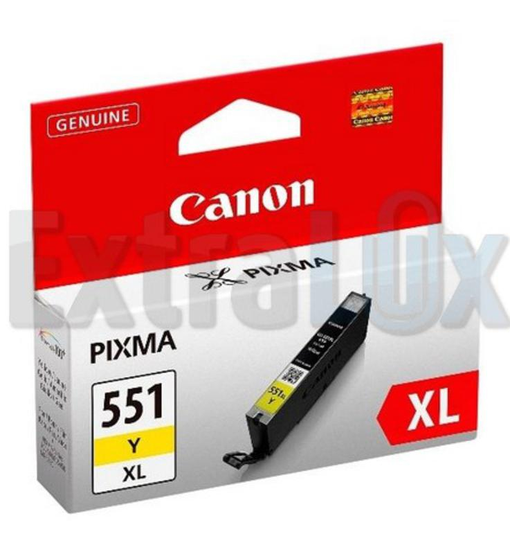 CANON ČRNILO CLI-551XL YELLOW ZA MG6350/IP7250