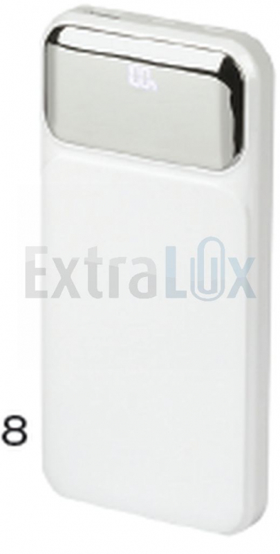 POWER BANK 10000 mAh Tip C VHOD/IZHOD, PRIKAZ STANJA POLNOSTI