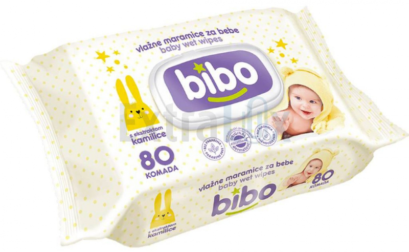 ROBČKI VLAŽILNI ZA OTROKE BIBO KAMILICA 80/1