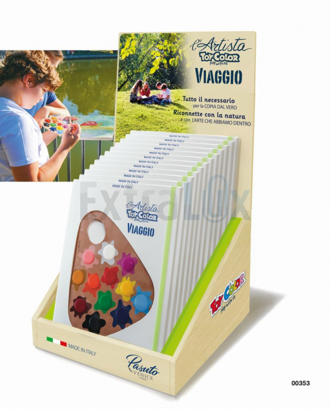 VODENE BARVICE TOY COLOR SET VIAGGIO ART. 0353 1/12